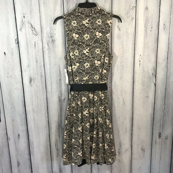 Signature by Robbie Bee NWT Lace Belted Midi Dress - Picture 5 of 8